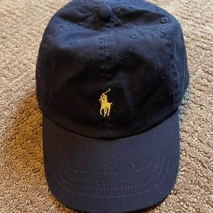 Boys Polo Cap, Blue, Sz 2T-4T